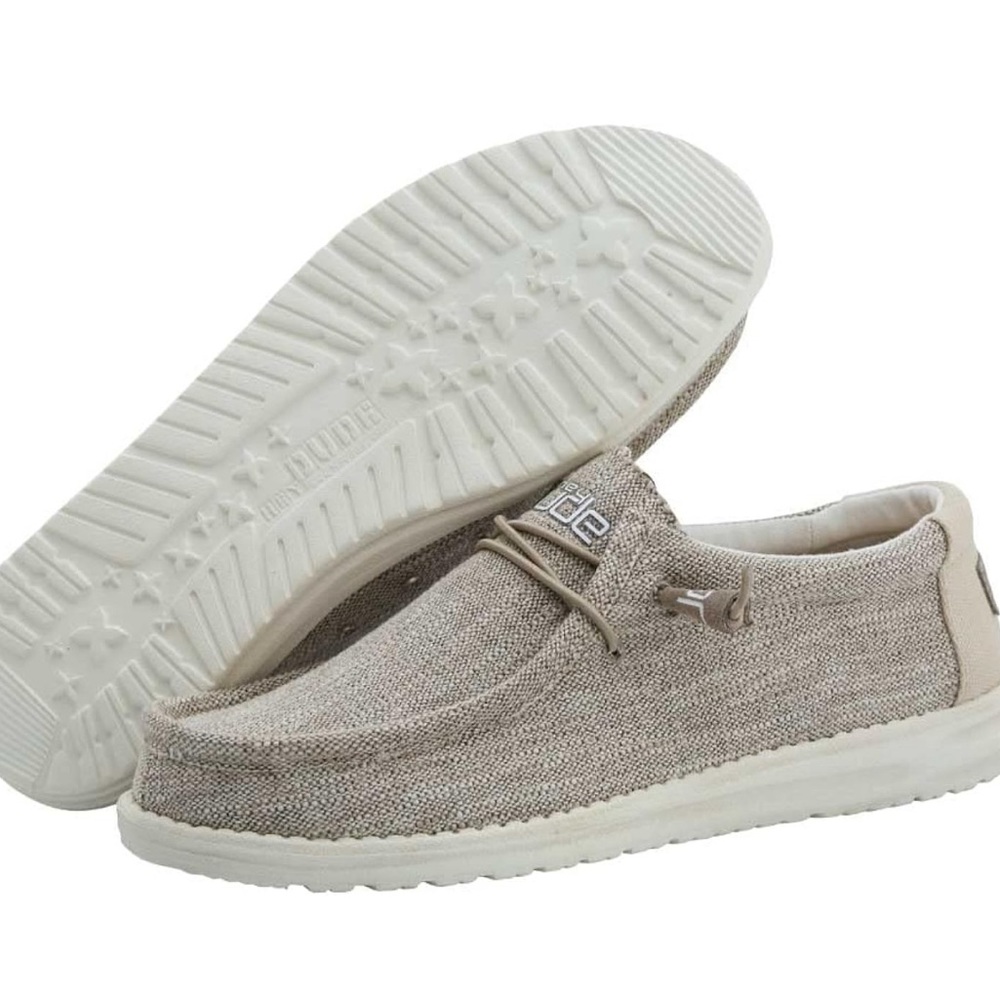 Hey Dudes / Beige / Comfortable / Size: 7
